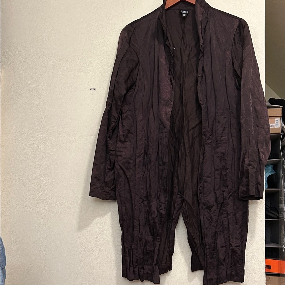 Eileen Fisher Rich Chocolate Blazer
